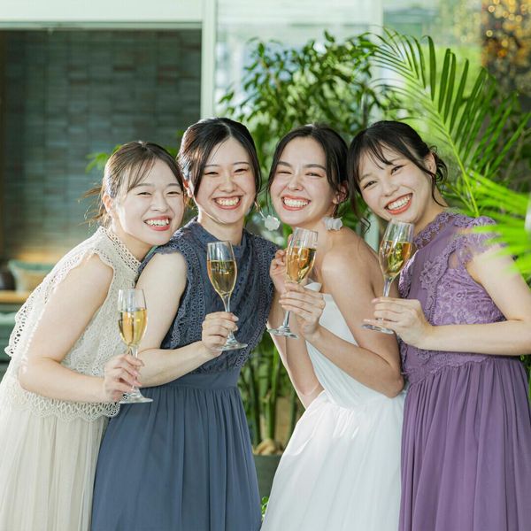 一歩踏み入れれば、そこはお二人だけの空間と自然を感じられる会場♪