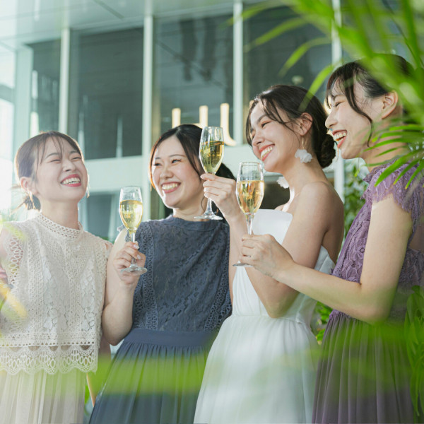 一歩踏み入れれば、そこはお二人だけの空間と自然を感じられる会場♪