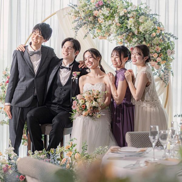 少人数ウェディングではゲストひとりひとりへ感謝を伝えよう♪