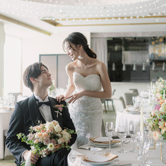 当会場で結婚式を挙げていただく方限定の特別前撮りプランもご紹介。