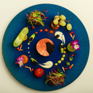 新鮮な鮮魚を美味しく、美しくアートな一皿へ仕上げる|BIANCARA HILLSIDE TERRACE（ビアンカーラ ヒルサイドテラス）の写真(35003371)