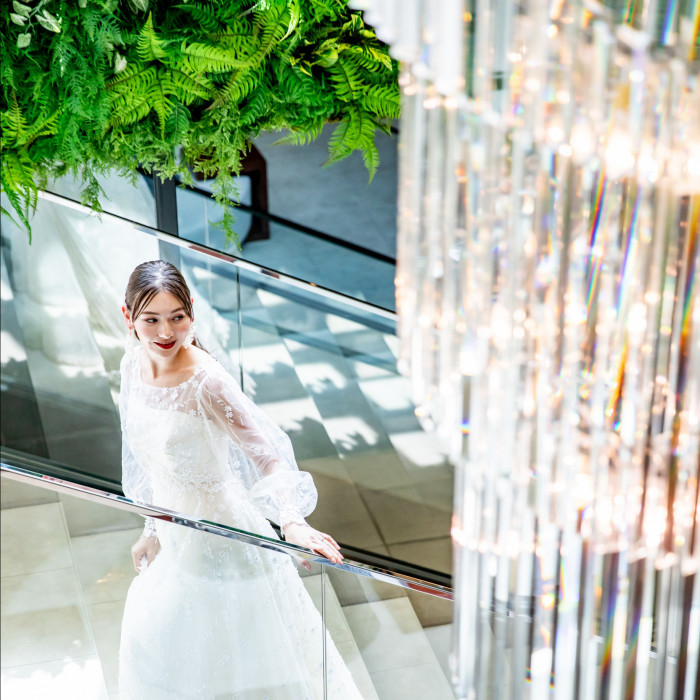 キャンドル輝くチャペル入場と豪華コース試食を無料で体験。フォトウエディングもご案内します。