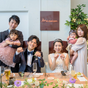 ご兄弟と|少人数専門のウエディングハウス　マ メゾン【Ma maison】の写真(56343405)