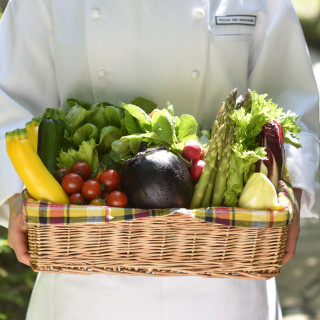 自社農園＜プリオファーム＞で野菜から作るこだわり。結婚式当日、採れたて野菜を直送でご用意！