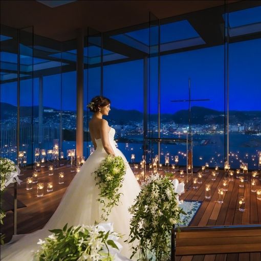 ガーデンテラス長崎ホテル＆リゾートの結婚式の公式写真（4枚目）
