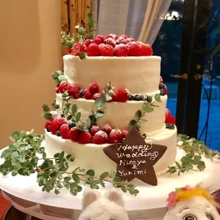 ≪ウェディングケーキ≫ご希望の形やデザインを打合せ致します！