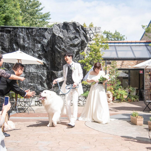 自然豊かなガーデンの中でゲストと楽しめる♪