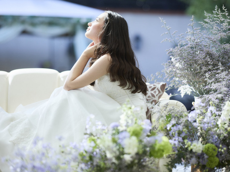 おなかの中の赤ちゃん、またご家族での結婚式を応援しています♪