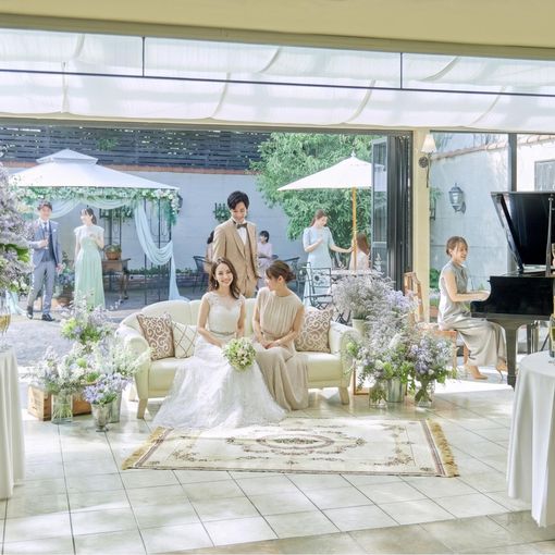 ディアズ水戸スパニッシュガーデンの結婚式の公式写真（1枚目）