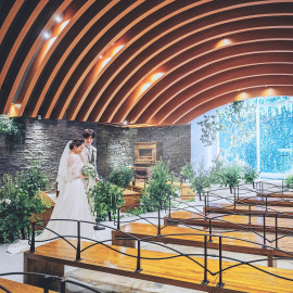 【感動挙式】県内では珍しい円形チャペル&10大特典