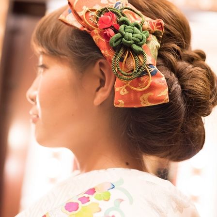 ＃ブライダルメイク＃美容＃ヘアアレンジ＃ネイル＃ブライズルーム＃和装＃色打掛|GLOBAL WEDDING DIADE (ディアーデ)の写真(6534485)