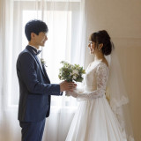 挙式前にふたりだけでファーストミートもできちゃう!