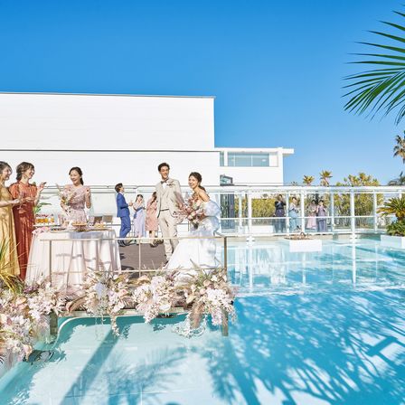 プール付きガーデン|ニーズ常滑 by T&G WEDDING(旧 アルモニーヴィラ オージャルダン)の写真(29484784)