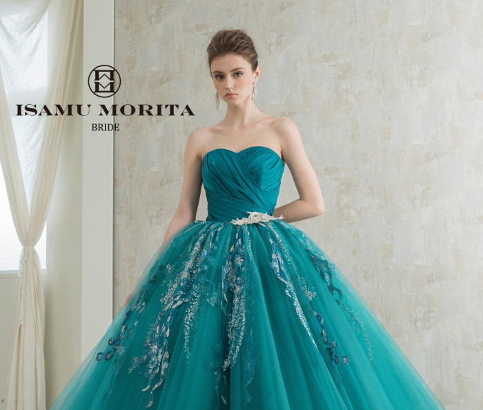 【フォロワー数No1のドレスデザイナー】ISAMU MORITA のドレスも適応！