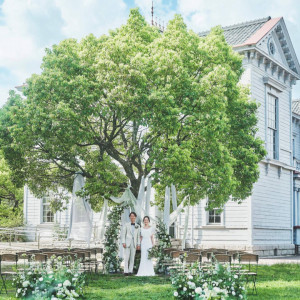 ガーデン挙式×文化財*1日1組貸切W｜和牛3万試食×5千円券