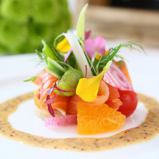 クラシックなフランス料理をベースに岡山の食材をふんだんに使用した「岡山フレンチ」