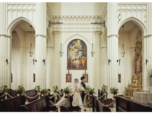 ノートルダム大聖堂  ＼花嫁が憧れる広島唯一の白亜の大聖堂で感動挙式／