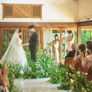 大聖堂では叶わない、身近なゲストと過ごす温かく自然体な結婚式|三瀧荘の写真(46659869)