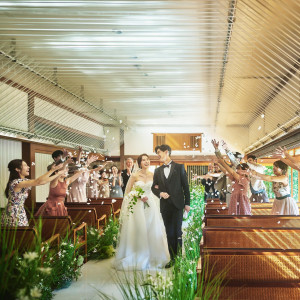 洗練された空間で、笑顔が映える挙式のひとときを|三瀧荘の写真(56619826)