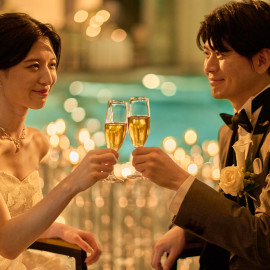 ◆クリスマス限定◆豪華試食＆光溢れる幻想的なチャペルで挙式体験♪