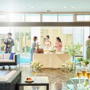 少人数WDもおすすめ♪バリアフリー空間で快適で安心の時間を