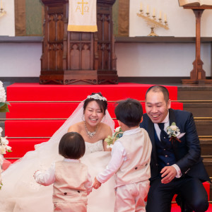 お子さまと一緒の撮影も◎|ベルブランシェ・プチ(旧ベルブランシェ山形)(ベルヴィグループ)の写真(54795282)