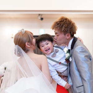 家族3人でのショット|ベルブランシェ・プチ(旧ベルブランシェ山形)(ベルヴィグループ)の写真(54795283)