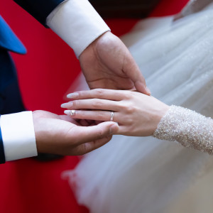 挙式のワンシーンのような写真撮影もOK|ベルブランシェ・プチ(旧ベルブランシェ山形)(ベルヴィグループ)の写真(51555080)