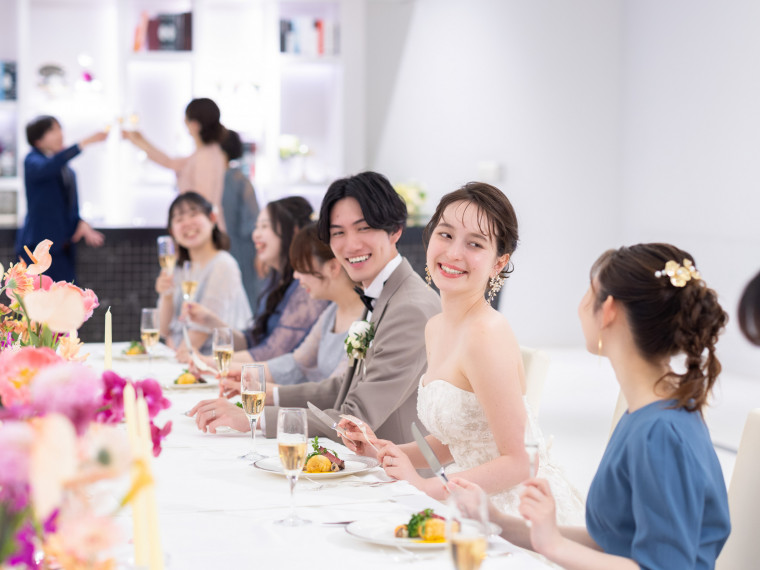 撮影・挙式後に山形市・天童市の系列店で食事会をすることも可能