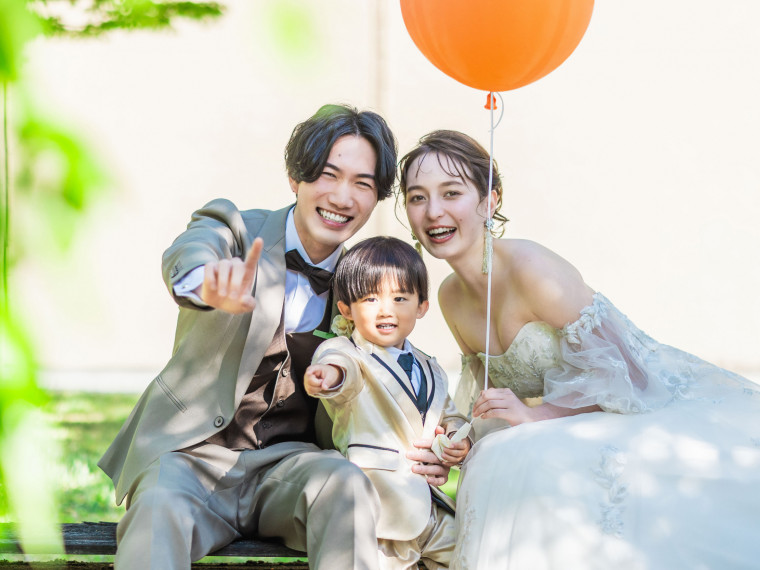 おめでた婚もパパママ婚もお任せ下さい♪