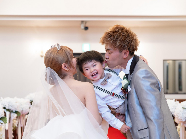 おめでた婚もパパママ婚もお任せ下さい♪