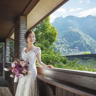 金華山や岐阜城を一望できるロケーション