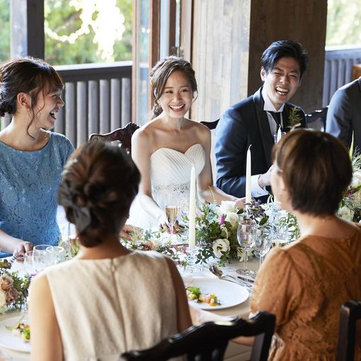 川原町倶楽部 ラ・ルーナピエーナ  〈エルフラットグループ〉の結婚式の公式写真（1枚目）