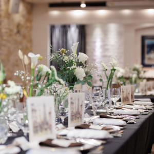 白、グリーンで清楚な雰囲気のコーディネイト|シャトー文雅の写真(54761302)