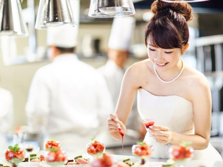 「料理でもてなす結婚式」は招待されて嬉しいと高評価！