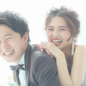 二人っきりで笑顔あふれるシーン|ララシャンス ベルアミー 福井の写真(21586847)