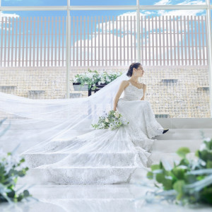 花嫁をより美しくさせるチャペル|ララシャンス ベルアミー 福井の写真(52007781)