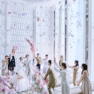 【150万優待&宿泊特典】天高7m*自然光チャペル×和牛&雲丹試食