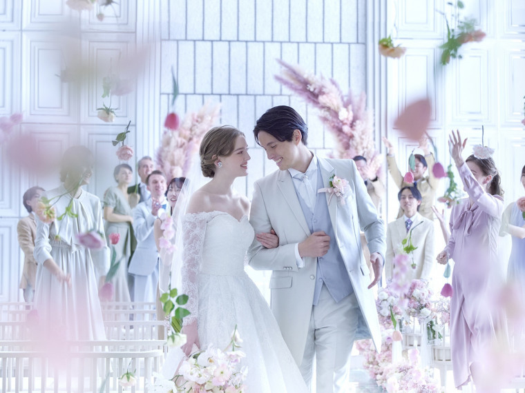 大切なゲストを招いて、アットホームな少人数ウエディング