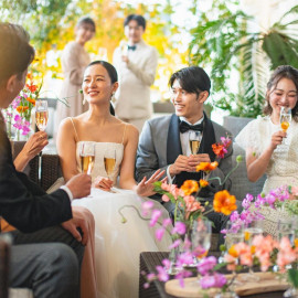 【6名~OK◎家族婚】貸切テラス付*選べる3会場×絶品コース試食