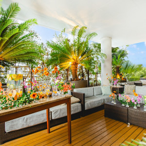 【マンダリン専用テラス】シェフによるフードパフォーマンスも◎|THE CLASSICA BAY RESORT （ザ クラシカ ベイリゾート）の写真(50671176)
