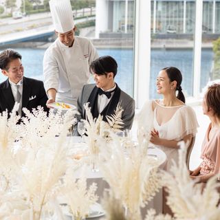 遂にOPEN！【6名～OK◎少人数婚】貸切テラス付会場×コース試食
