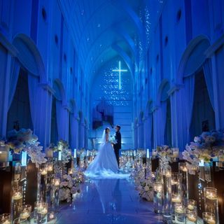 初めてでも安心ALL体験+*星空チャペル入場&婚礼料理試食★