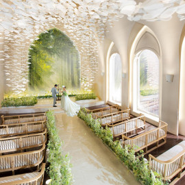 遂に完成*見学スタート! 自然美と光 都心に佇む『新チャペル』