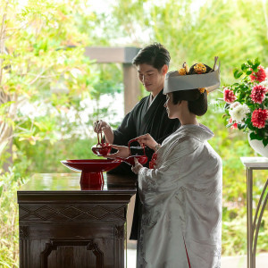 館内神殿で本格和装挙式も叶います|セントジェームスクラブ迎賓館仙台の写真(17953805)