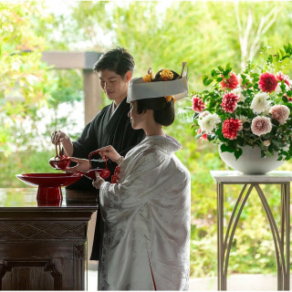 ドレスも和装にも映える『洗練空間』 ■神殿or神社挙式も叶う◎