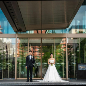 下見した会場の写真