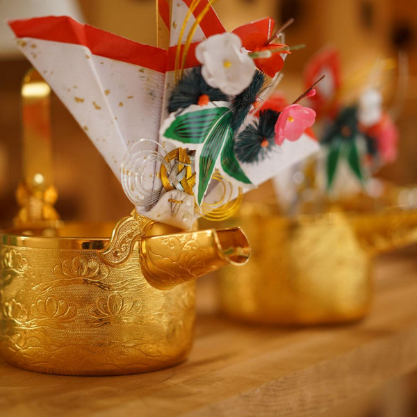 和装も映える♪和モダンなオリジナルウェディング