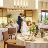 GARDEN SUITE ヨーロッパの離宮をイメージして作られた会場。隣接するプライベートガーデンでの演出が可能な特別空間。
■ザ・グランスィート