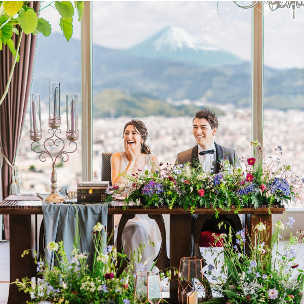 さわやかな結婚式は地上110m葵タワー最上階の披露宴会場『ヴォーシエル』がおススメ